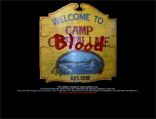 Tablet Screenshot of campblood.shiversofhorror.com